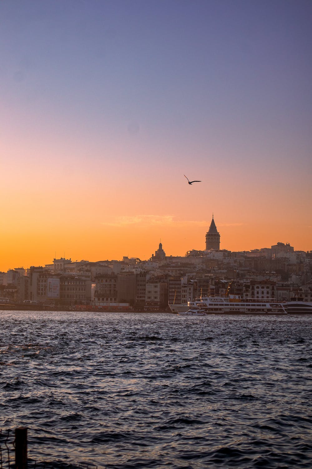 Fotografía de Estambul tomada desde el agua