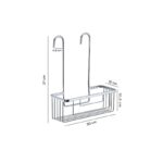 Mampara de ducha Glasé (GS102) Kassandra detalle 11