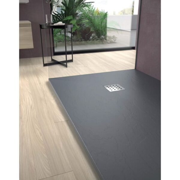 Plato de ducha de resina Basalto Doccia ambiente 8