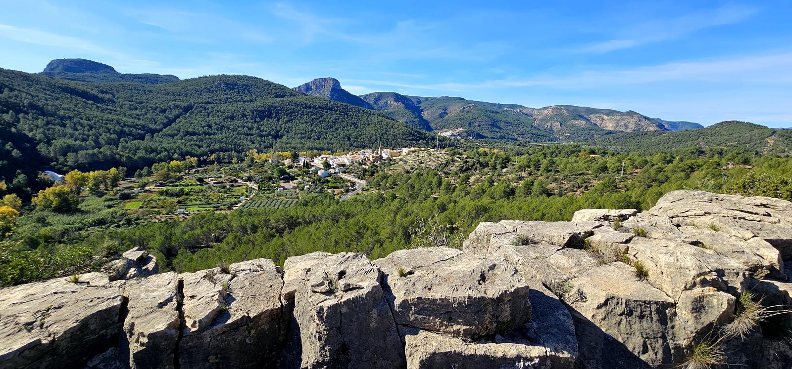 Ruta senderismo salto de Vallat
