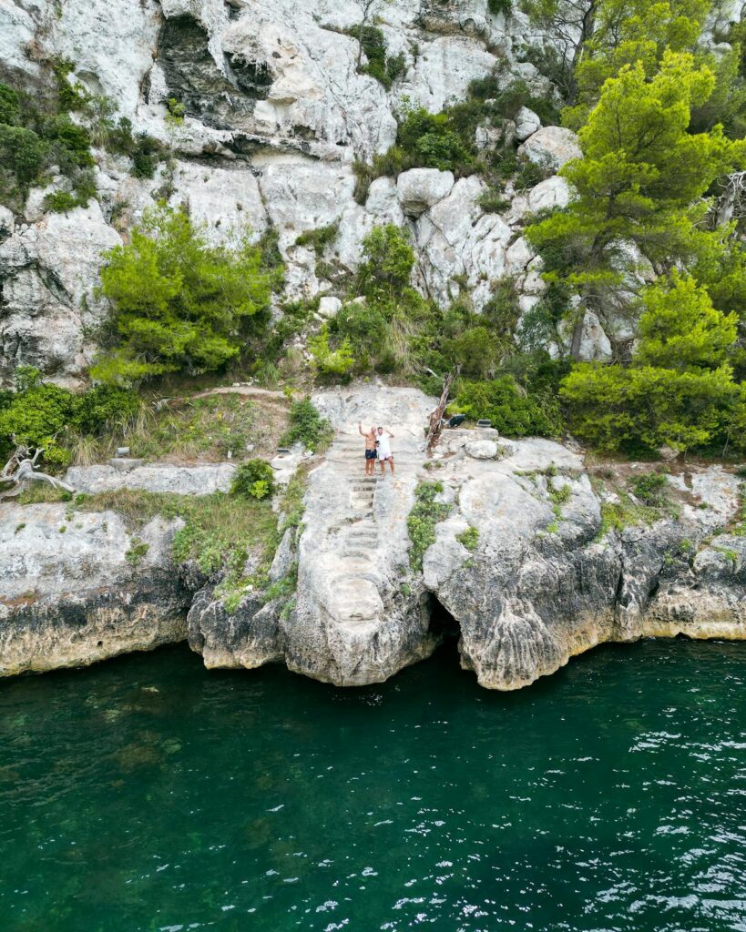 Cala en Menorca