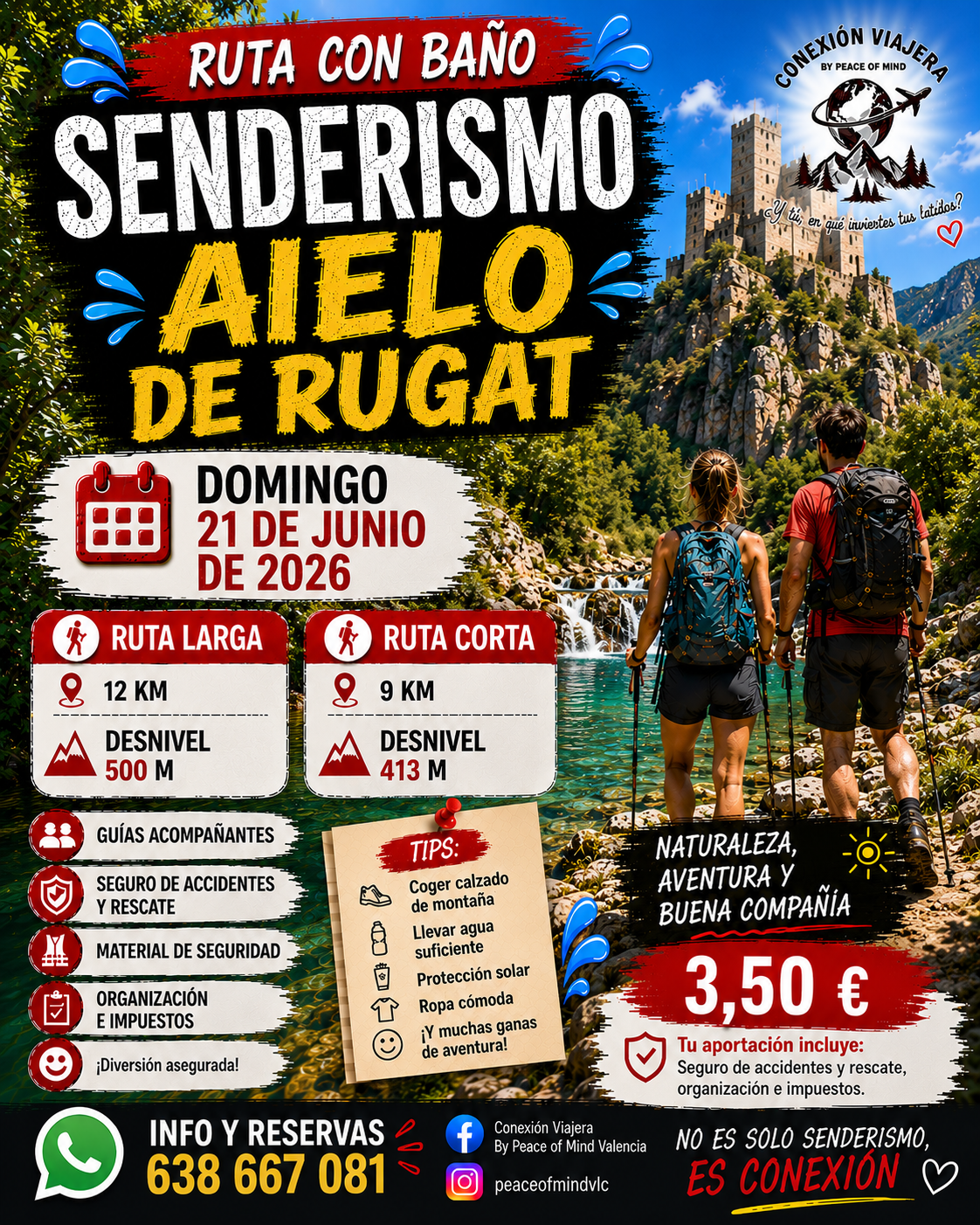 senderismo aielo de rugat